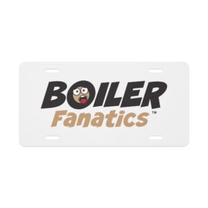 Boiler Fanatics Vanity Plate